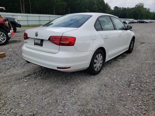 3VW2K7AJ2FM250166 - 2015 VOLKSWAGEN JETTA BASE أبيض صورة 4