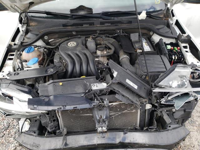 3VW2K7AJ2FM250166 - 2015 VOLKSWAGEN JETTA BASE أبيض صورة 7