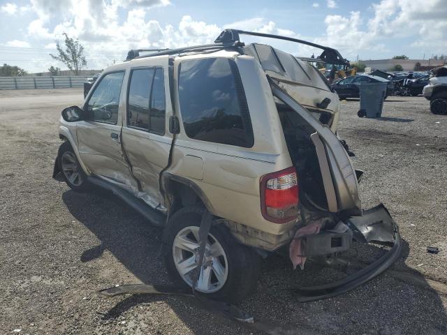 JN8DR09X32W651490 - 2002 NISSAN PATHFINDER GOLD photo 3