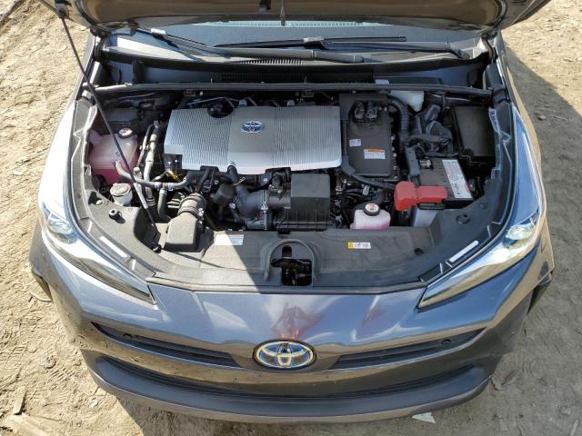 JTDKARFU1L3120347 - 2020 TOYOTA PRIUS L GRAY photo 7