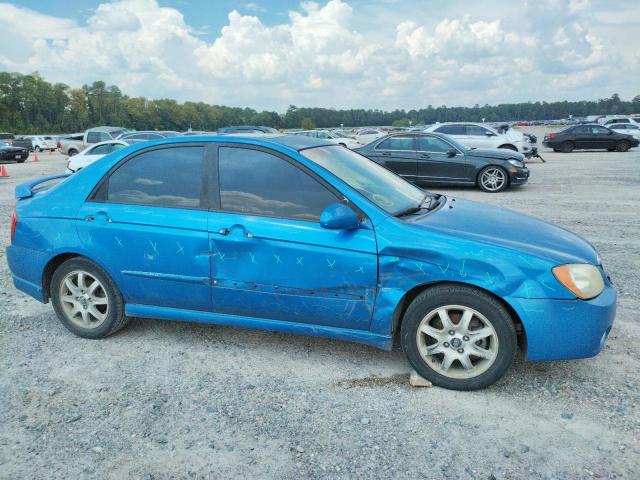 KNAFE121355189094 - 2005 KIA SPECTRA LX BLUE photo 9