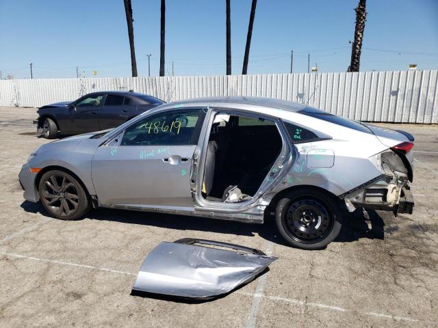 19XFC2F8XKE203305 - 2019 HONDA CIVIC SPOR SILVER photo 9