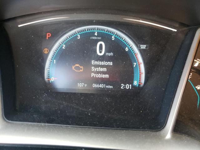 2HGFC1F76GH643813 - 2016 HONDA CIVIC EXL Noir photo 8