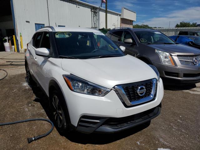 3N1CP5CV7LL545586 - 2020 NISSAN KICKS SV WHITE photo 1