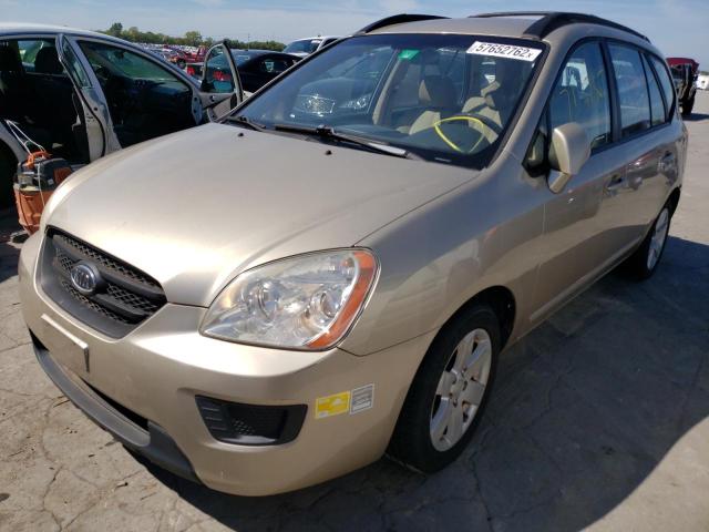 KNAFG526687157780 - 2008 KIA RONDO GOLD photo 2