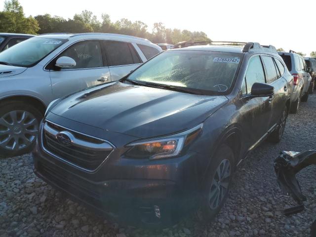 4S4BTACC6L3165674 - 2020 SUBARU OUTBACK PR GRAY photo 2