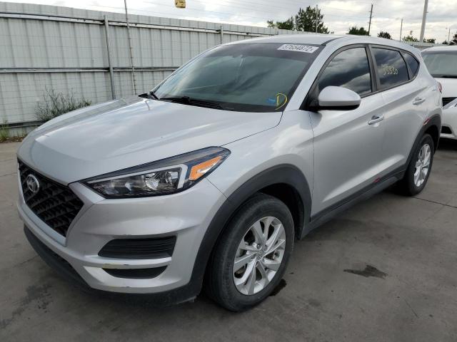 KM8J2CA41KU978970 - 2019 HYUNDAI TUCSON SE SILVER photo 2