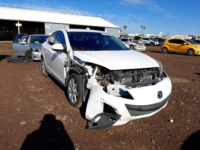 JM1BL1SF3A1340049 - 2010 MAZDA 3 I WHITE photo 1