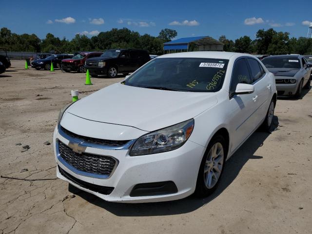 1G11C5SL6FU139334 - 2015 CHEVROLET MALIBU 1LT WHITE photo 2