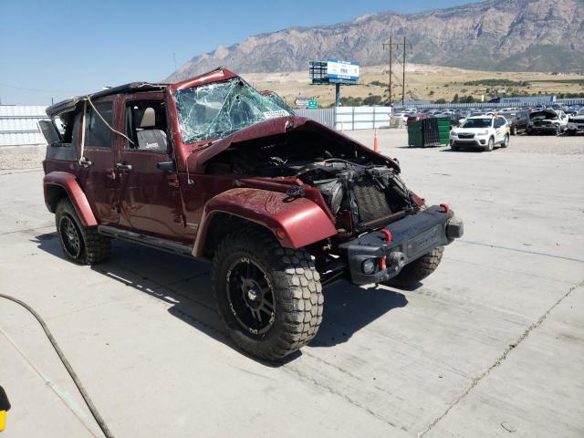 1J4GA59127L186972 - 2007 JEEP WRANGLER S BURGUNDY photo 1