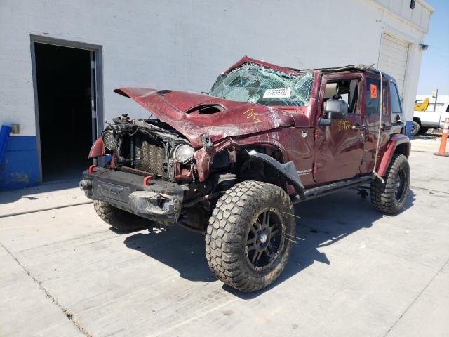 1J4GA59127L186972 - 2007 JEEP WRANGLER S BURGUNDY photo 2