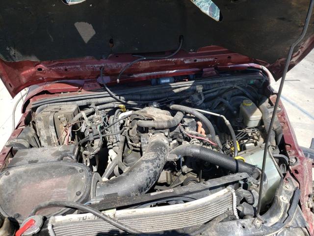 1J4GA59127L186972 - 2007 JEEP WRANGLER S BURGUNDY photo 7