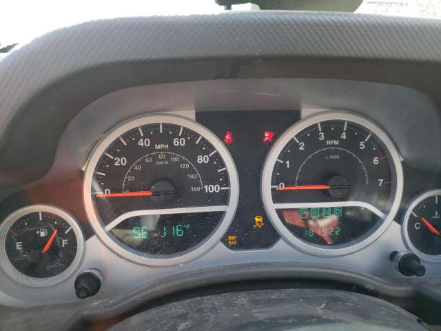 1J4GA59127L186972 - 2007 JEEP WRANGLER S BURGUNDY photo 8