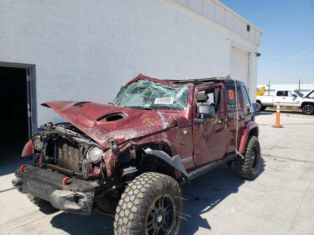 1J4GA59127L186972 - 2007 JEEP WRANGLER S BURGUNDY photo 9