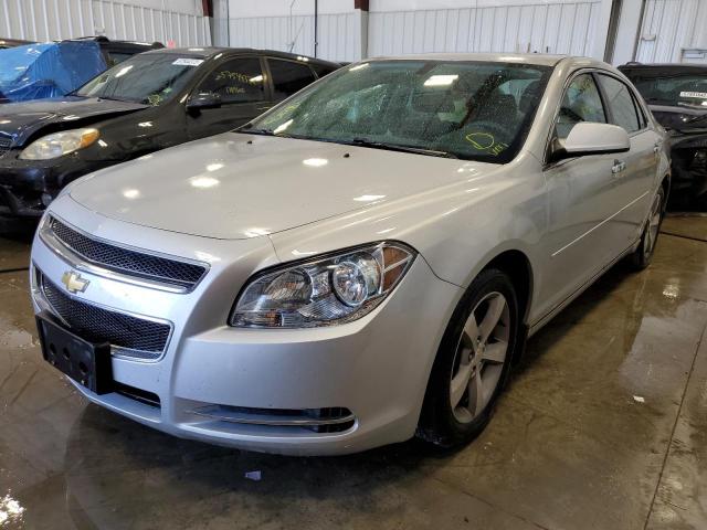 1G1ZC5E06CF226140 - 2012 CHEVROLET MALIBU 1LT SILVER photo 2