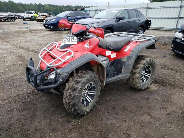 1HFTE330894402744 - 2009 HONDA TRX680 FA RED photo 10