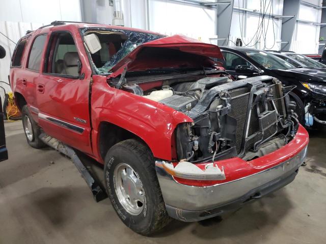 1GKEK13T61J129551 - 2001 GMC YUKON RED photo 1