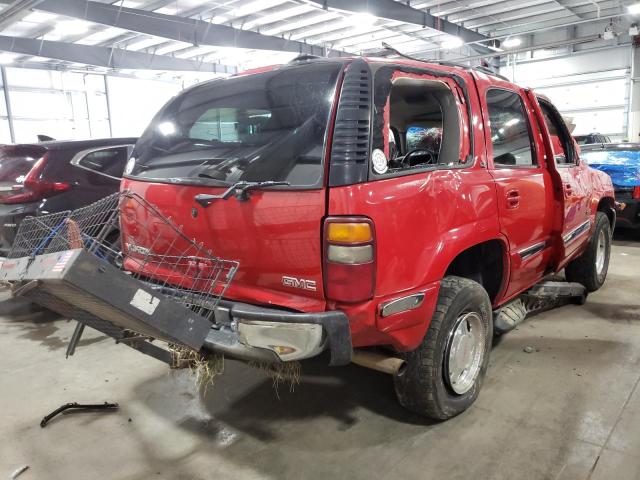 1GKEK13T61J129551 - 2001 GMC YUKON RED photo 4