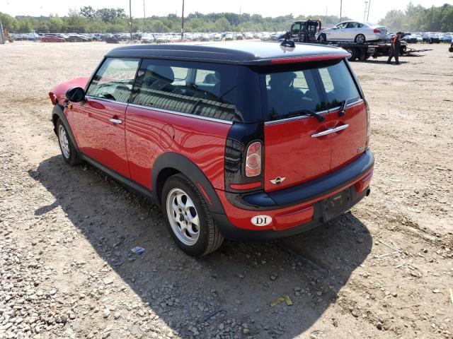 WMWZF3C50ET493485 - 2014 MINI COOPER CLU RED photo 3