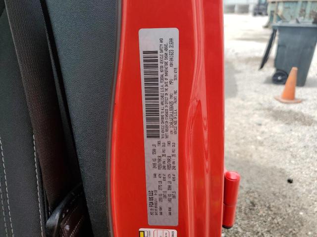 1C4BJWEG0JL936425 - 2018 JEEP WRANGLER U RED photo 10