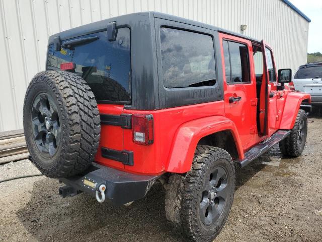 1C4BJWEG0JL936425 - 2018 JEEP WRANGLER U RED photo 4