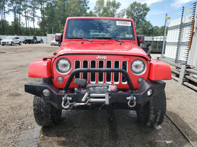 1C4BJWEG0JL936425 - 2018 JEEP WRANGLER U RED photo 9