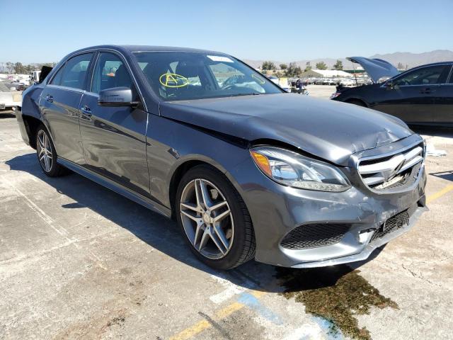 WDDHF5KB1GB209944 - 2016 MERCEDES-BENZ E 350 GRAY photo 1