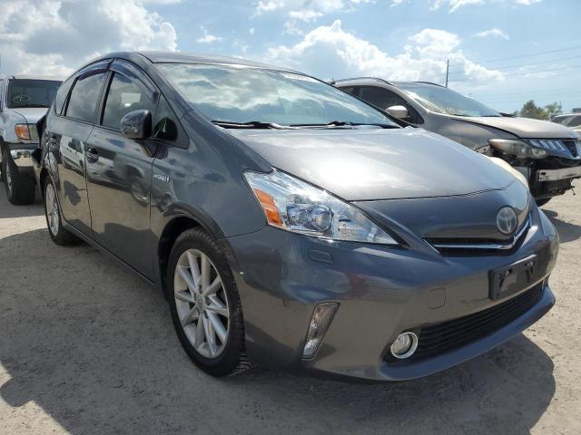 JTDZN3EU8D3274721 - 2013 TOYOTA PRIUS V GRAY photo 1