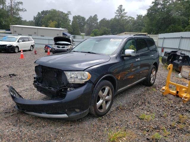 1C4SDHET3CC275640 - 2012 DODGE DURANGO CI BLACK photo 2