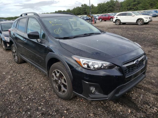 JF2GTABC7JH279728 - 2018 SUBARU CROSSTREK BLACK photo 1