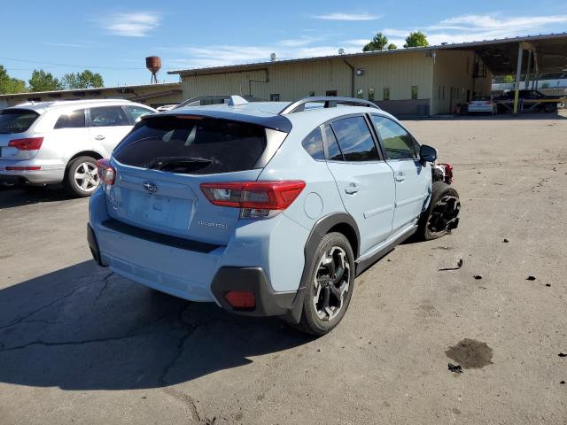 JF2GTHNCXM8272717 - 2021 SUBARU CROSSTREK BLUE photo 4