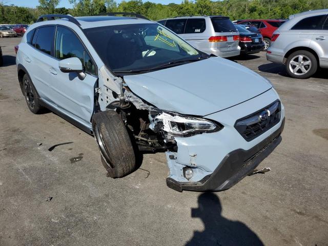 JF2GTHNCXM8272717 - 2021 SUBARU CROSSTREK BLUE photo 9