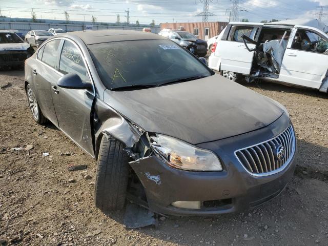 W04GU5GC7B1017837 - 2011 BUICK REGAL CXL GRAY photo 1