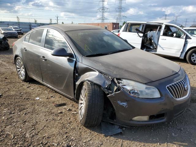 W04GU5GC7B1017837 - 2011 BUICK REGAL CXL GRAY photo 9