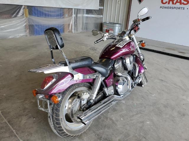 1HFSC46054A200618 - 2004 HONDA VTX1800 C PURPLE photo 4