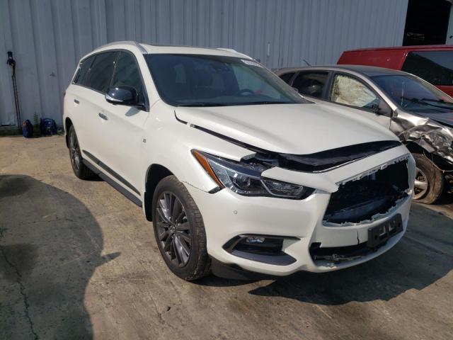 5N1DL0MM0LC531459 - 2020 INFINITI QX60 LUXE WHITE photo 1