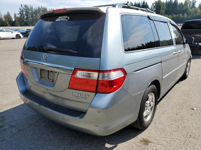 5FNRL38825B075270 - 2005 HONDA ODYSSEY TO SILVER photo 4