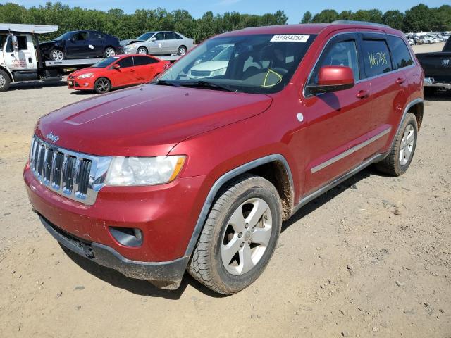 1J4RR4GG1BC542890 - 2011 JEEP GRAND CHER RED photo 2