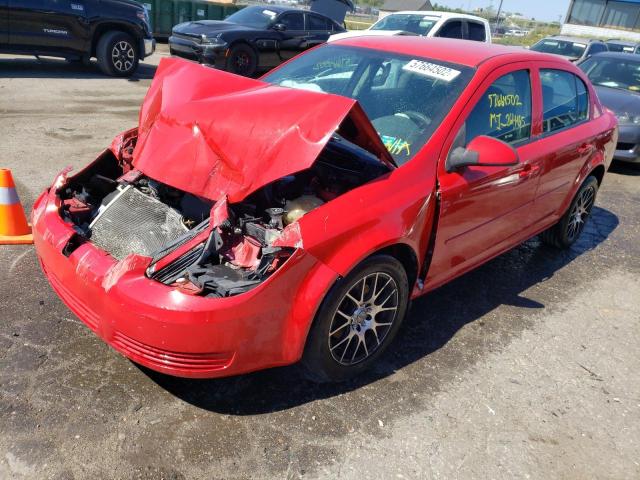 1G1AF5F5XA7190362 - 2010 CHEVROLET COBALT 2LT RED photo 2