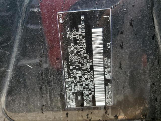 JTLZE4FEXDJ038004 - 2013 TOYOTA SCION XB 黑色 照片 10