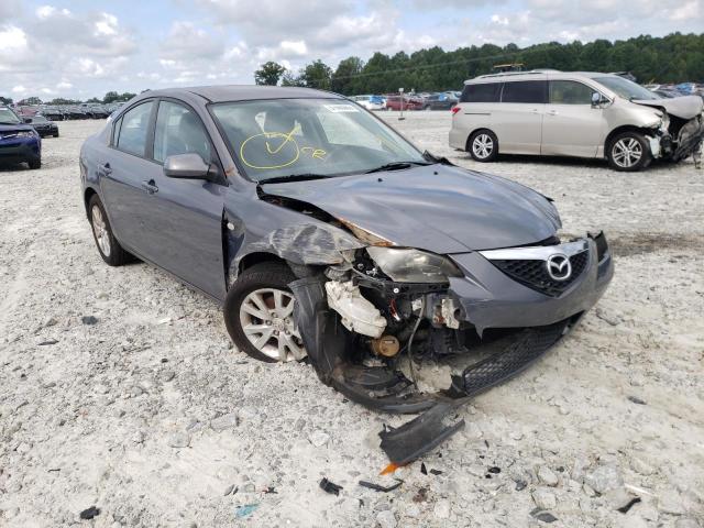 JM1BK32F681785264 - 2008 MAZDA 3 I GRAY photo 1