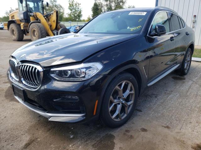 5UX2V1C05L9B33799 - 2020 BMW X4 XDRIVE3 BLACK photo 2