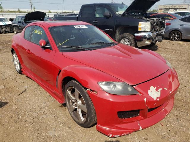 JM1FE17N750157793 - 2005 MAZDA RX8 RED photo 1