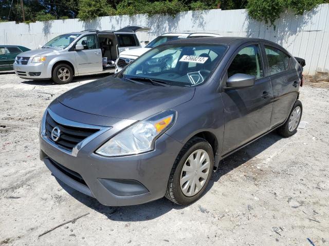 3N1CN7AP8GL838781 - 2016 NISSAN VERSA S GRAY photo 2