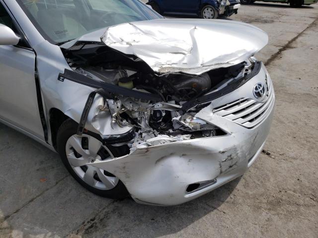 4T4BE46K88R032047 - 2008 TOYOTA CAMRY CE SILVER photo 9