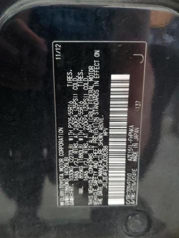 JTLZE4FE2CJ028288 - 2012 TOYOTA SCION XB BLACK photo 10