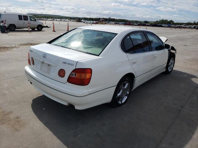 JT8BD68S1Y0090596 - 2000 LEXUS GS300 WHITE photo 4