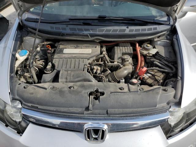 JHMFA36248S029033 - 2008 HONDA CIVIC HYBR SILVER photo 7