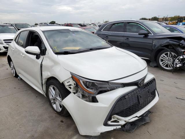 JTNK4RBE7K3054077 - 2019 TOYOTA COROLLA SE WHITE photo 1