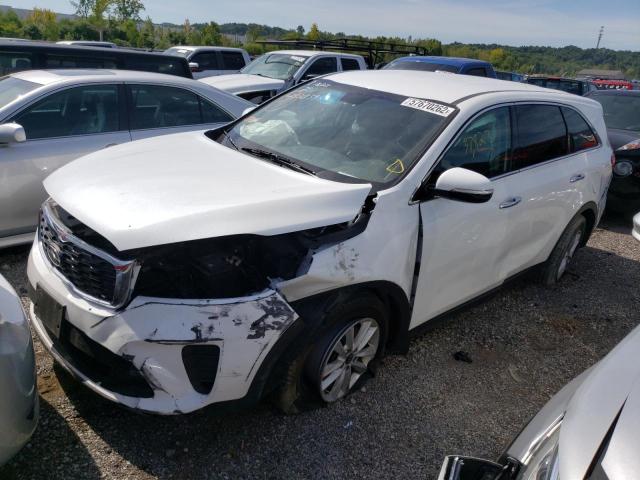 5XYPG4A37LG627951 - 2020 KIA SORENTO L WHITE photo 2